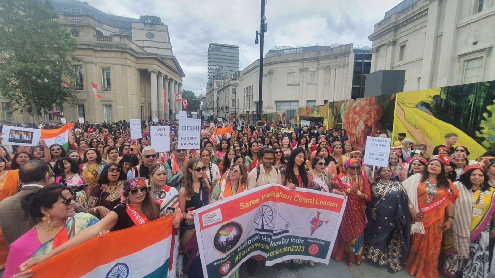 Saree Marathon in UK