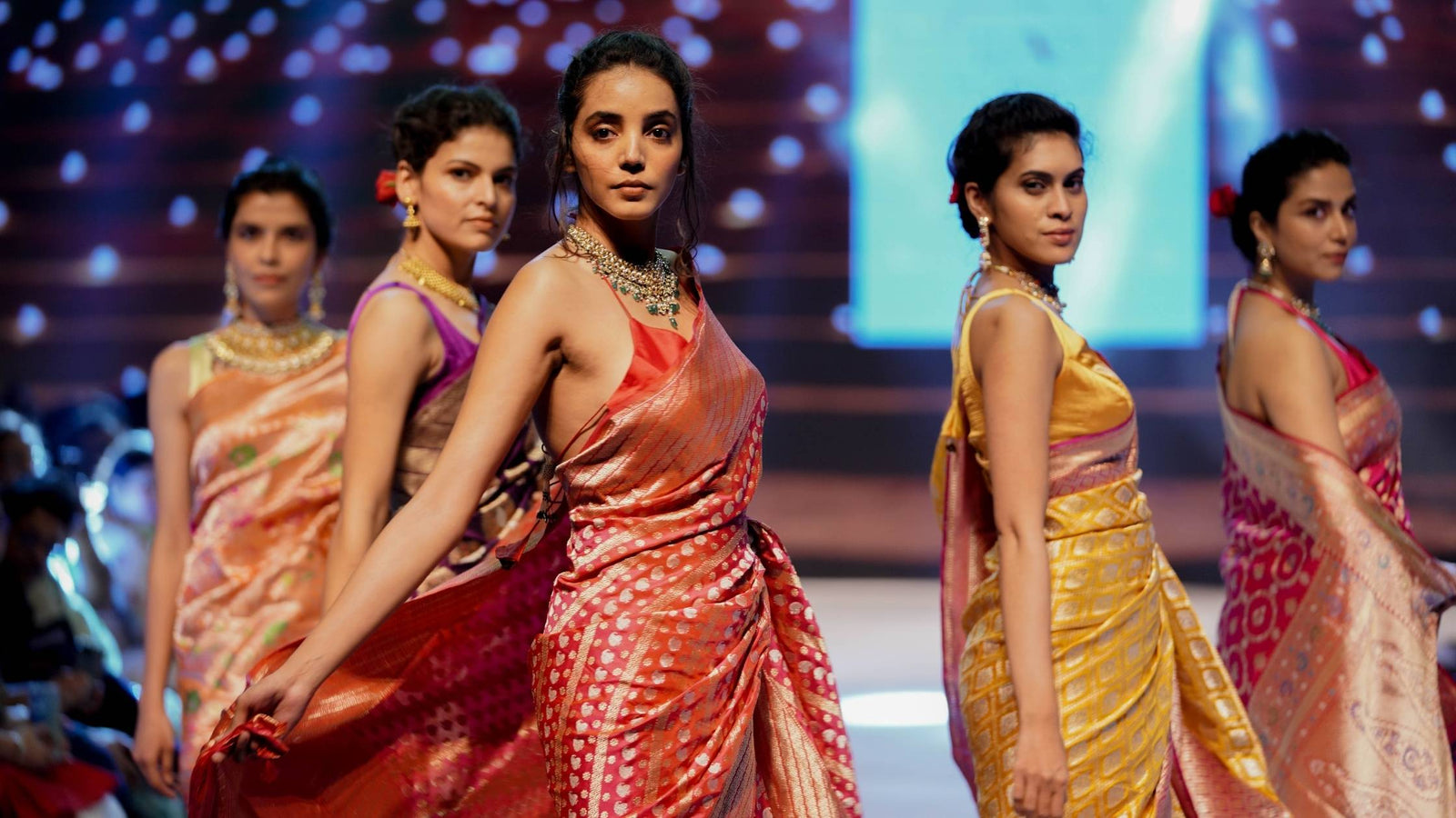 Sacred Weaves At The Luxo Show Varanasi