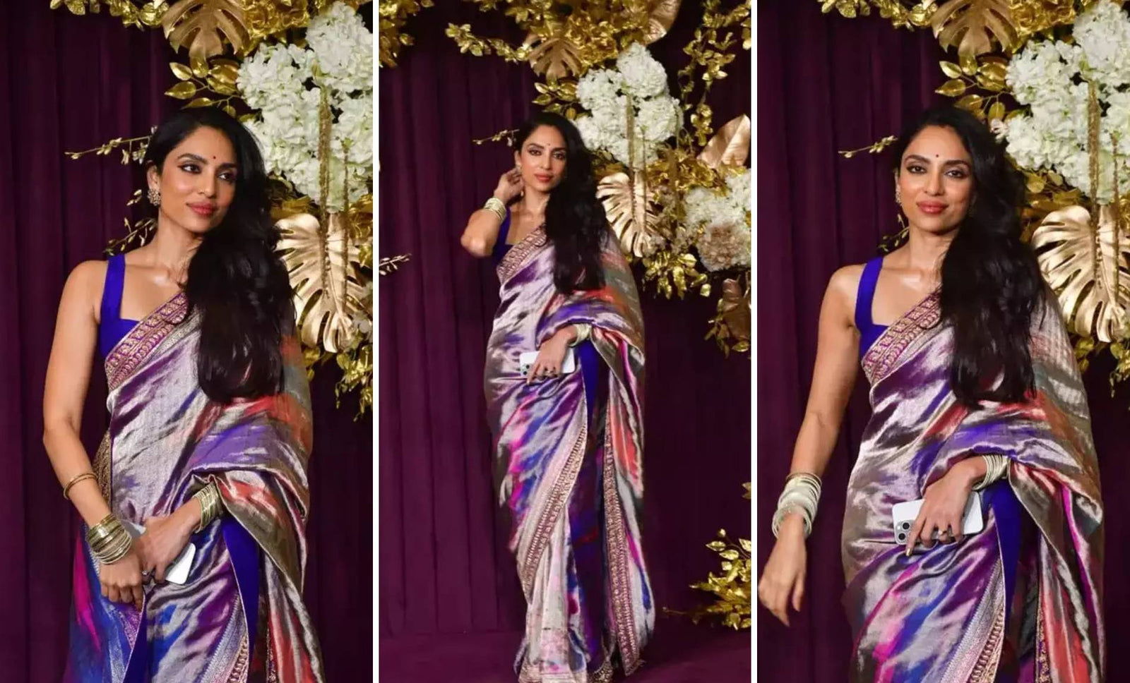 Picture Credit: Yogen Shah - Get Sobhita Dhulipala's Diwali Look with Handwoven Shaded Banarasi Sarees by Sacred Weaves