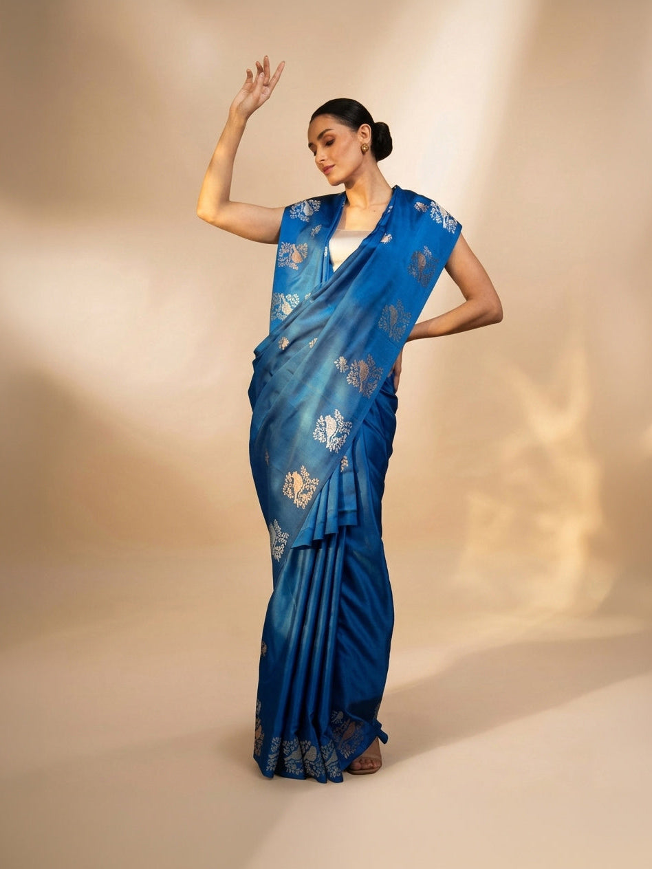 Satin Silk Banarasi Sarees