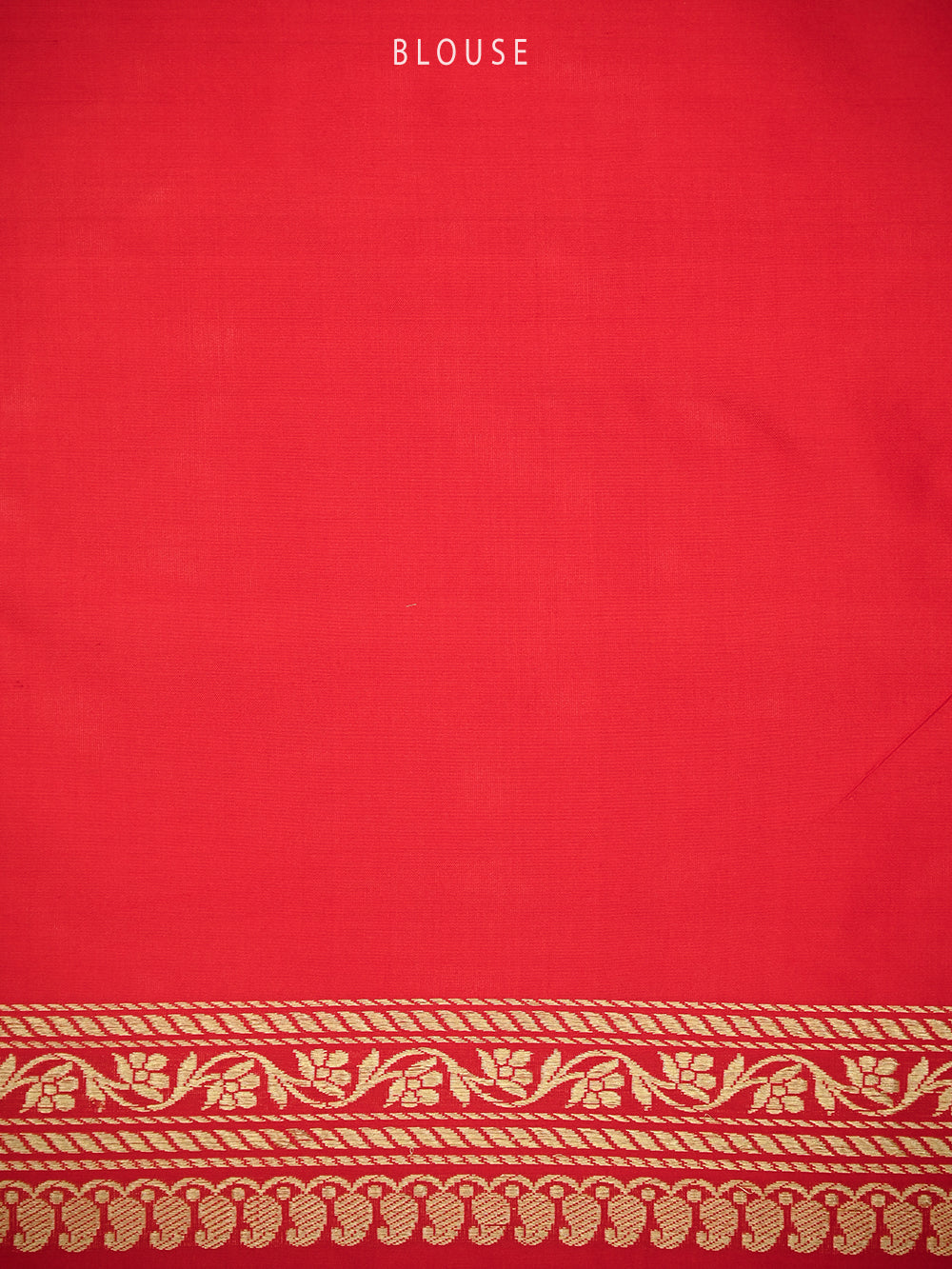 Red Jaal Katan Silk Handloom Banarasi Saree - Sacred Weaves
