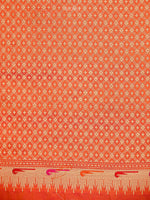 Dark Pink Paithani Katan Silk Handloom Banarasi Saree