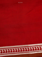 Maroon Silk Brocade Handloom Banarasi Saree - Sacred Weaves