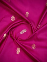 Magenta Paithani Katan Silk Handloom Banarasi Saree - Sacred Weaves