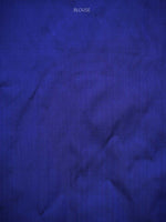 Blue Sona Roopa Booti Katan Silk Handloom Banarasi Saree - Sacred Weaves