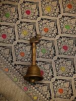 Black Meenakari Brocade Handloom Banarasi Saree - Sacred Weaves
