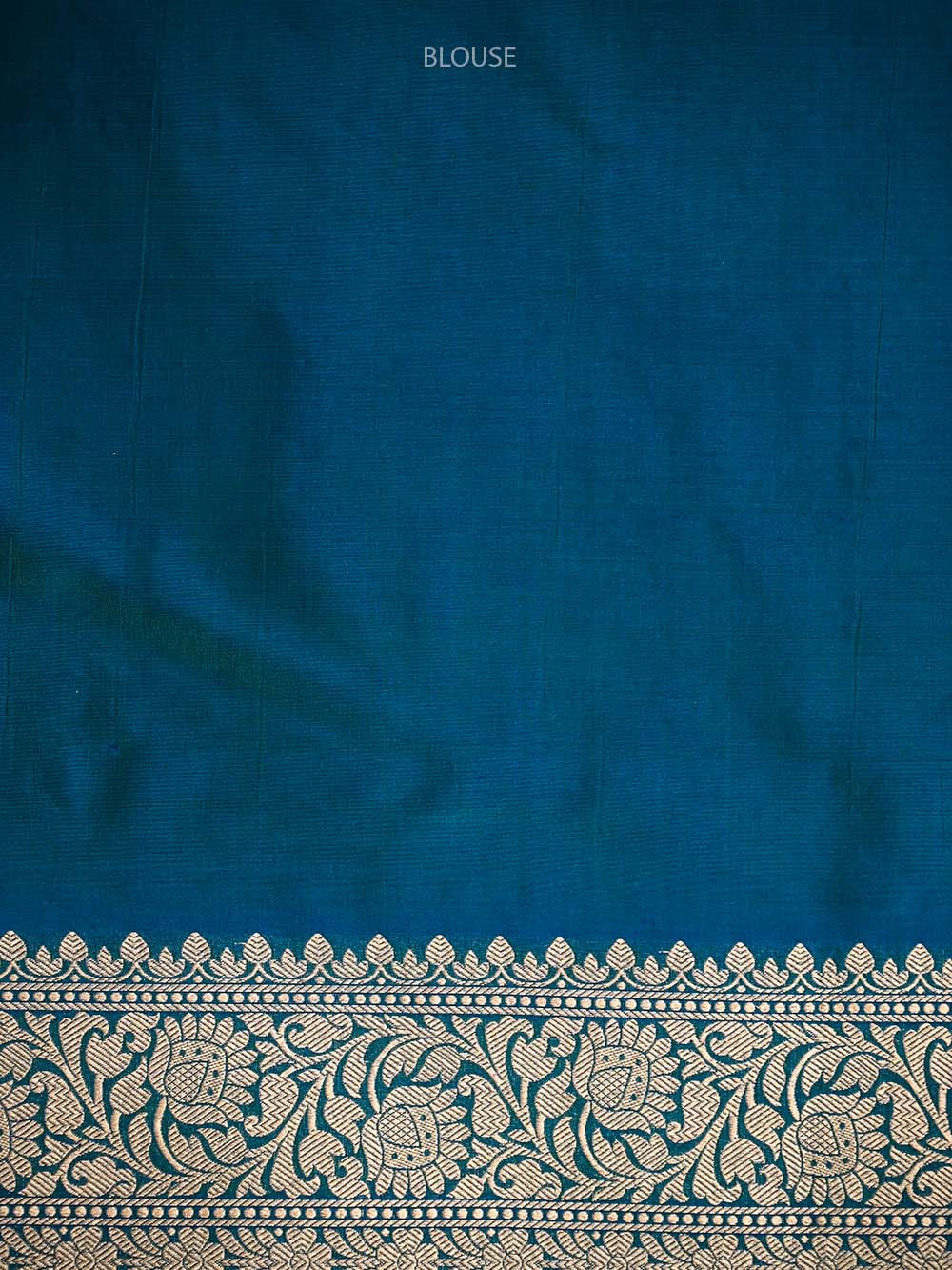 Green Blue Booti Katan Silk Uppada Handloom Banarasi Saree - Sacred Weaves