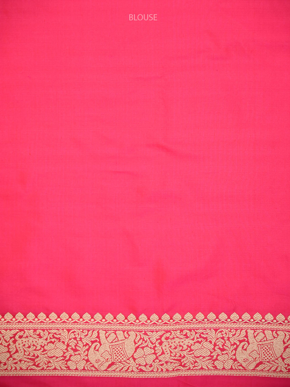 Pink Orange Shikargah Katan Silk Handloom Banarasi Saree - Sacred Weaves