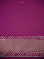 Dark Purple Jaal Katan Silk Handloom Banarasi Saree - Sacred Weaves