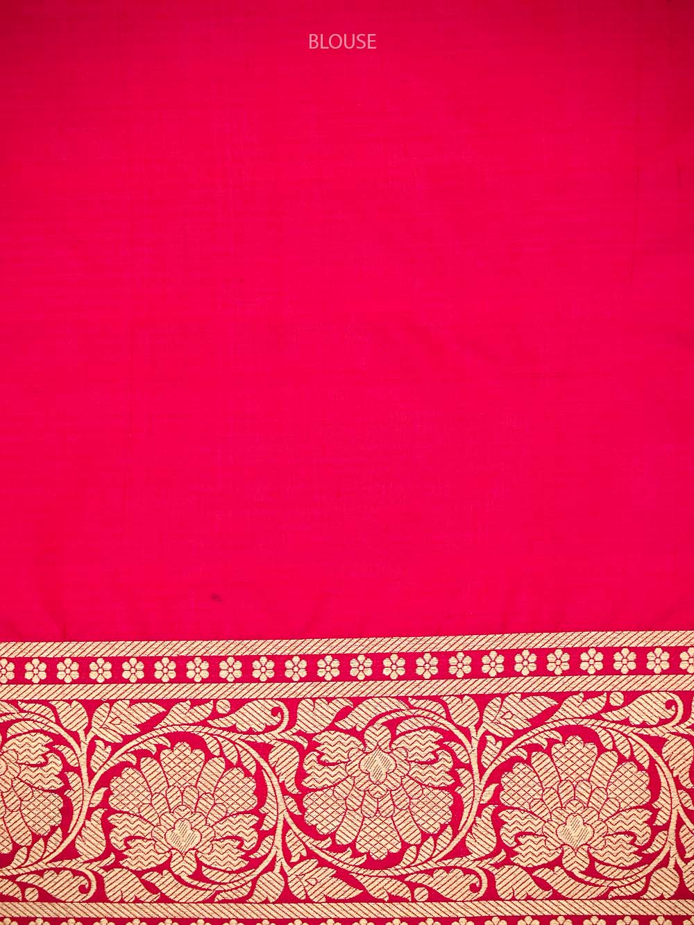 Dark Pink Booti Katan Silk Uppada Handloom Banarasi Saree - Sacred Weaves