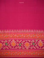 Aqua Green Boota Organza Handloom Banarasi Saree - Sacred Weaves