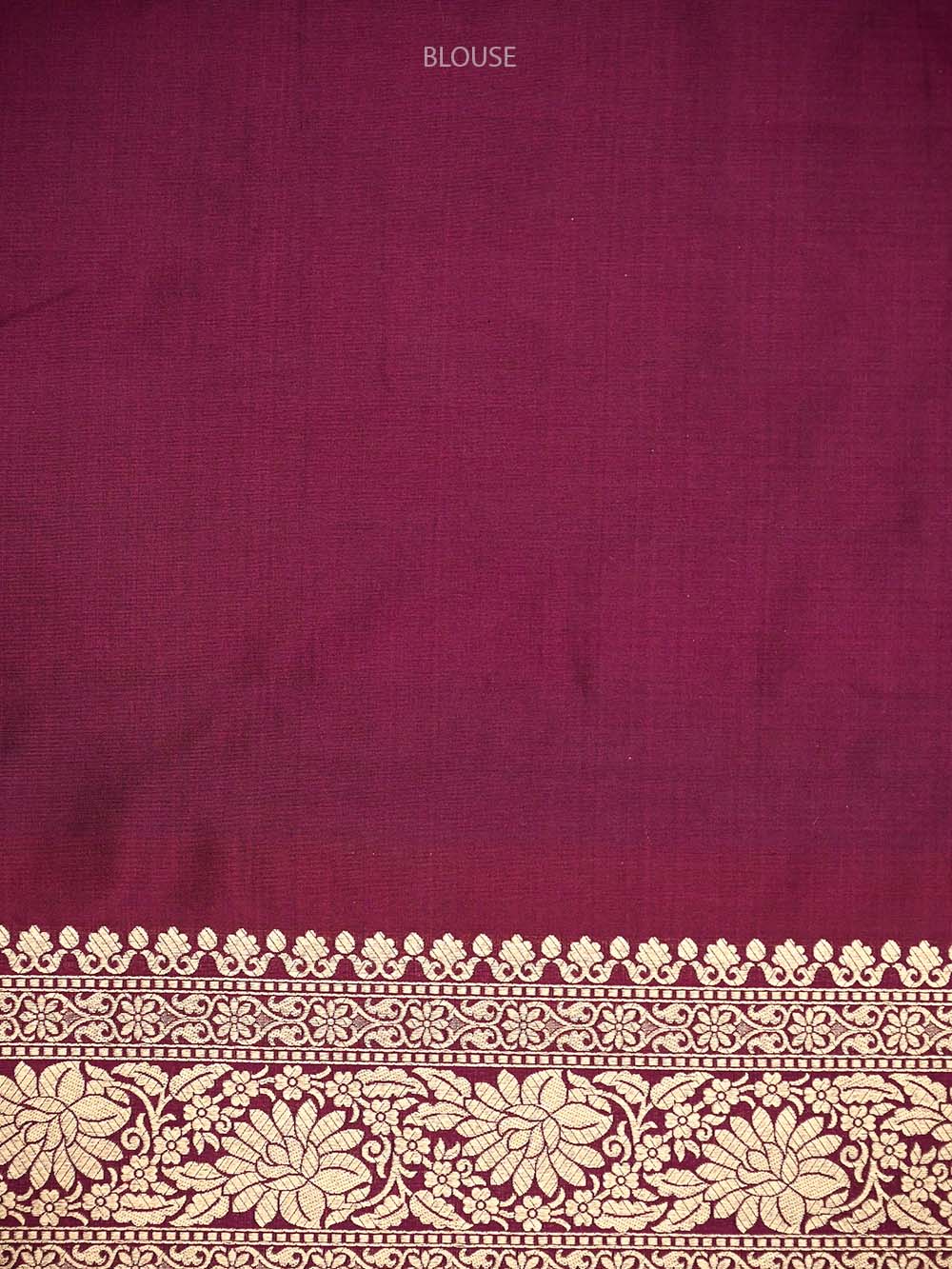 Wine Jaal Uppada Katan Silk Handloom Banarasi Saree - Sacred Weaves