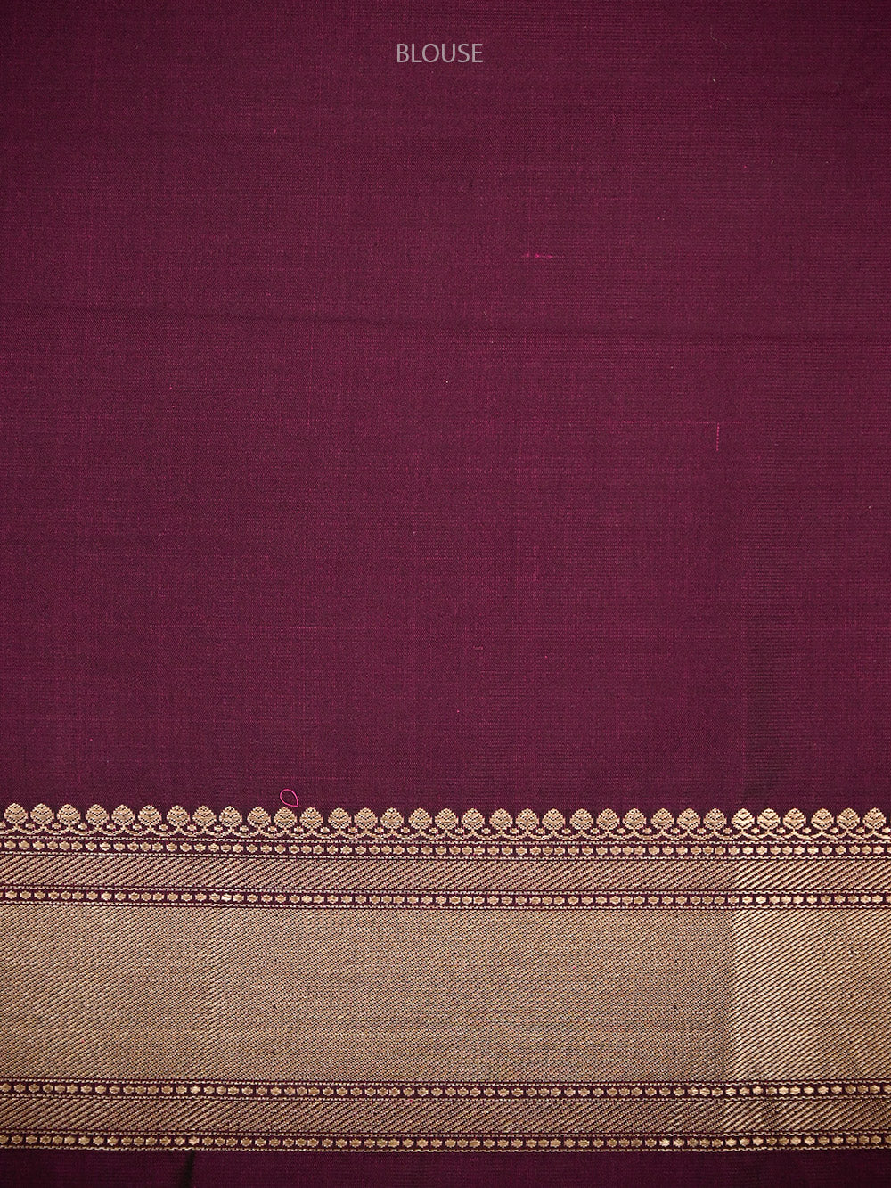 Dark Wine Shikargah Katan Silk Handloom Banarasi Saree - Sacred Weaves