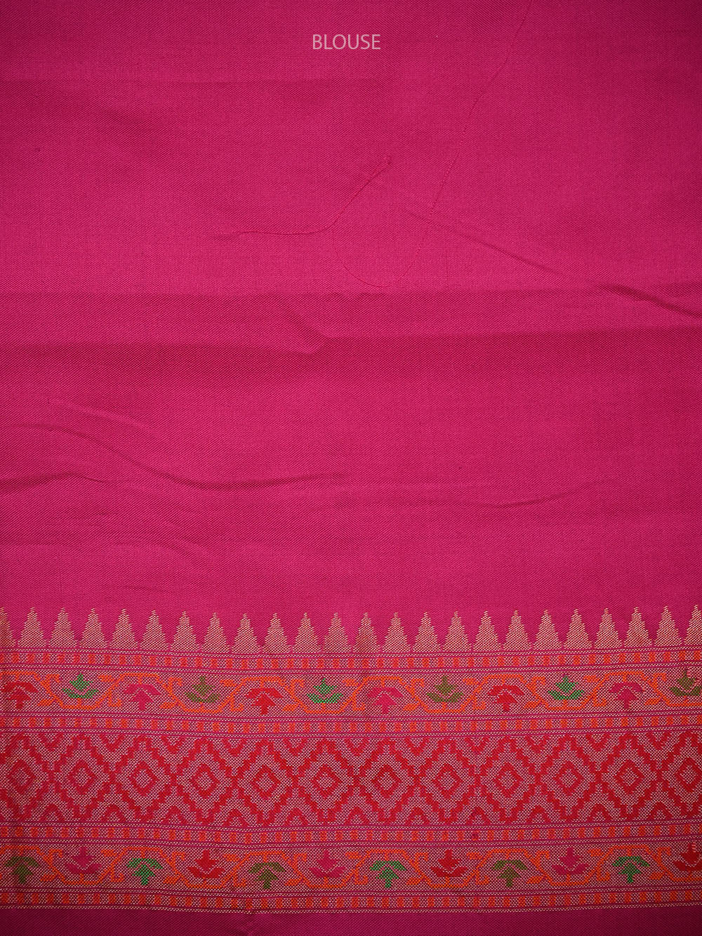 Teal Green Booti Katan Silk Handloom Banarasi Saree - Sacred Weaves