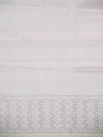 Pastel Lilac Tanchoi Silk Handloom Banarasi Saree