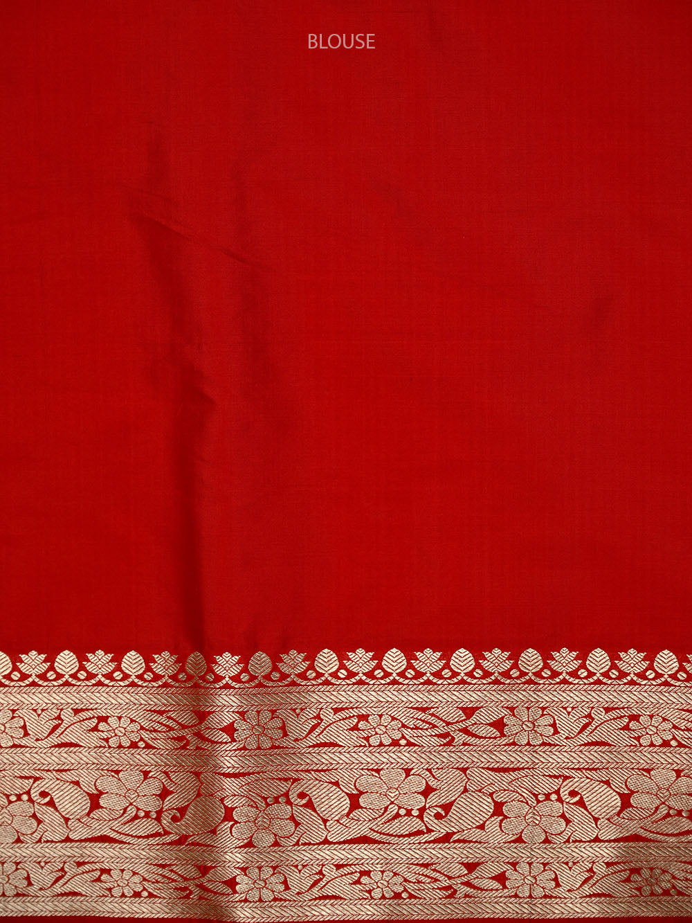 Red Shikargah Katan Silk Handloom Banarasi Saree - Sacred Weaves