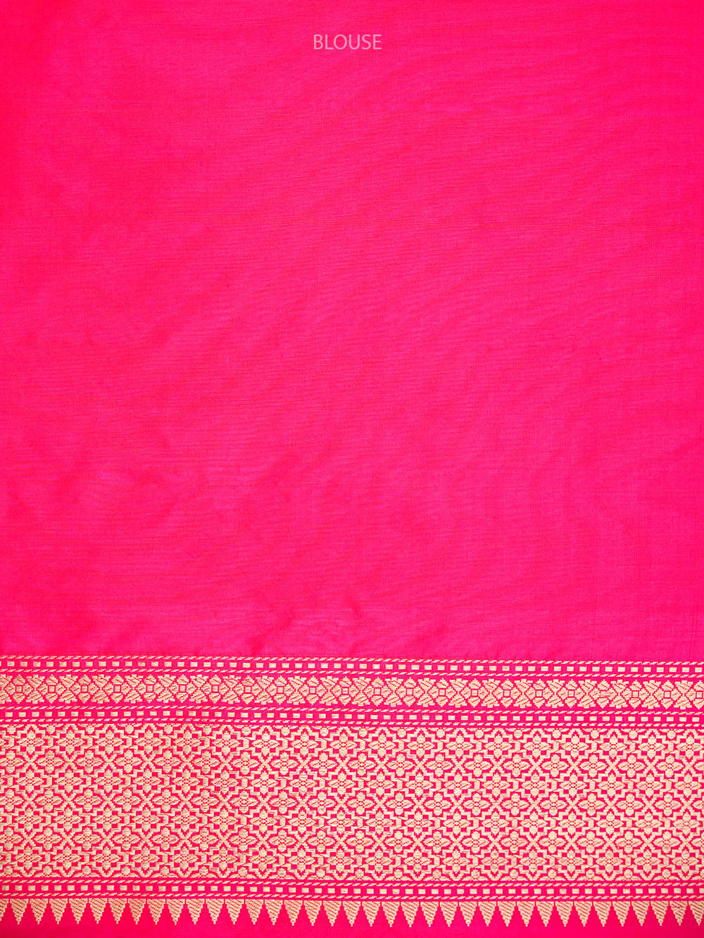 Dark Pink Shikargah Meenakari Katan Silk Handloom Banarasi Saree - Sacred Weaves