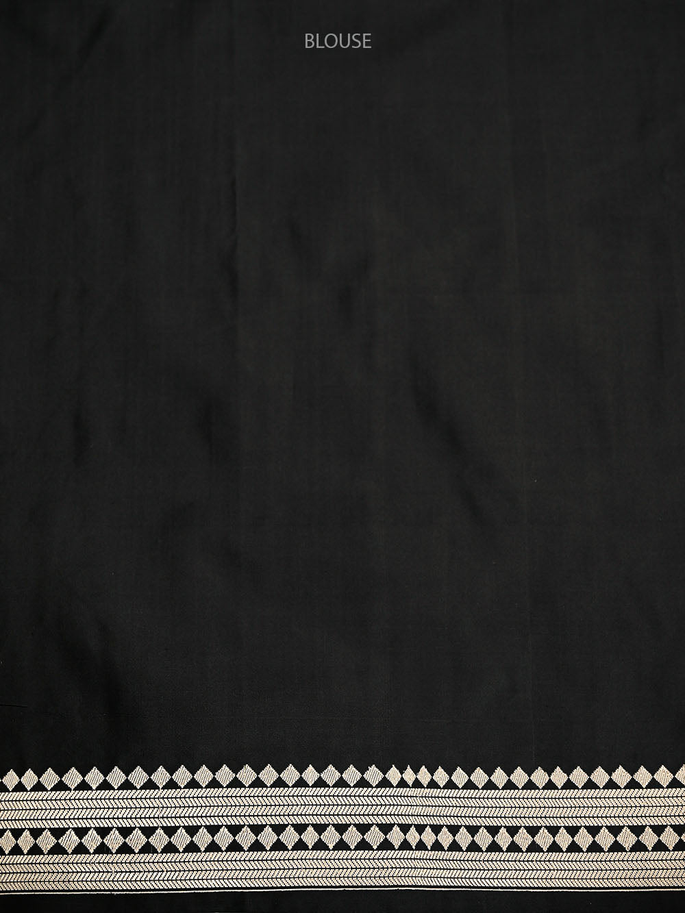 Contemporary Black Konia Satin Silk Handloom Banarasi Saree - Sacred Weaves