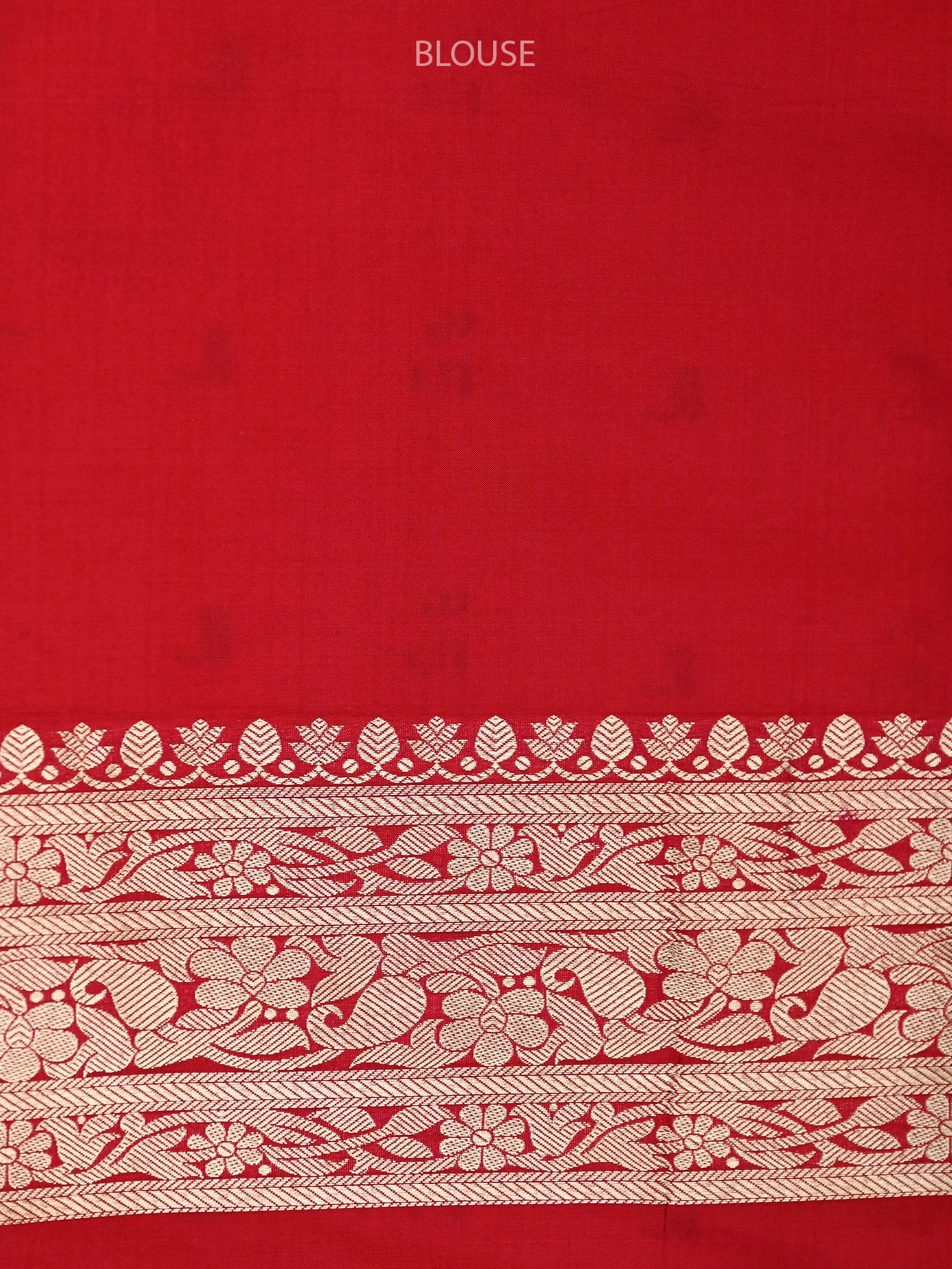 Red Shikargah Katan Silk Handloom Banarasi Saree - Sacred Weaves