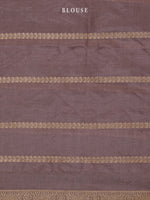 Dusky Pink Booti Katan Tissue Handloom Banarasi Saree