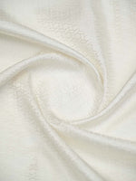 White Satin Tanchoi Handloom Banarasi Saree - Sacred Weaves