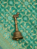Green Meenakari Jaal Cotton Silk Handloom Banarasi Saree