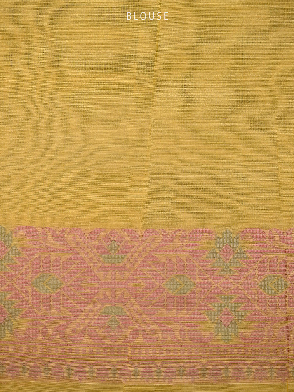 Yellow Meenakari Jaal Cotton Silk Handloom Banarasi Saree - Sacred Weaves