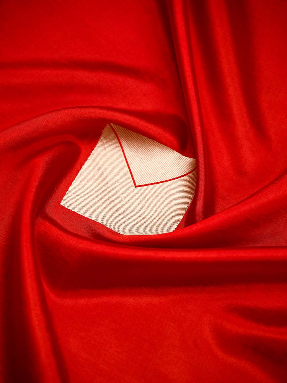 Red Boota Pure Silk Handloom Banarasi Saree - Sacred Weaves