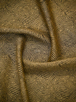 Black Printed Cotton Silk Handloom Banarasi Suit - Sacred Weaves