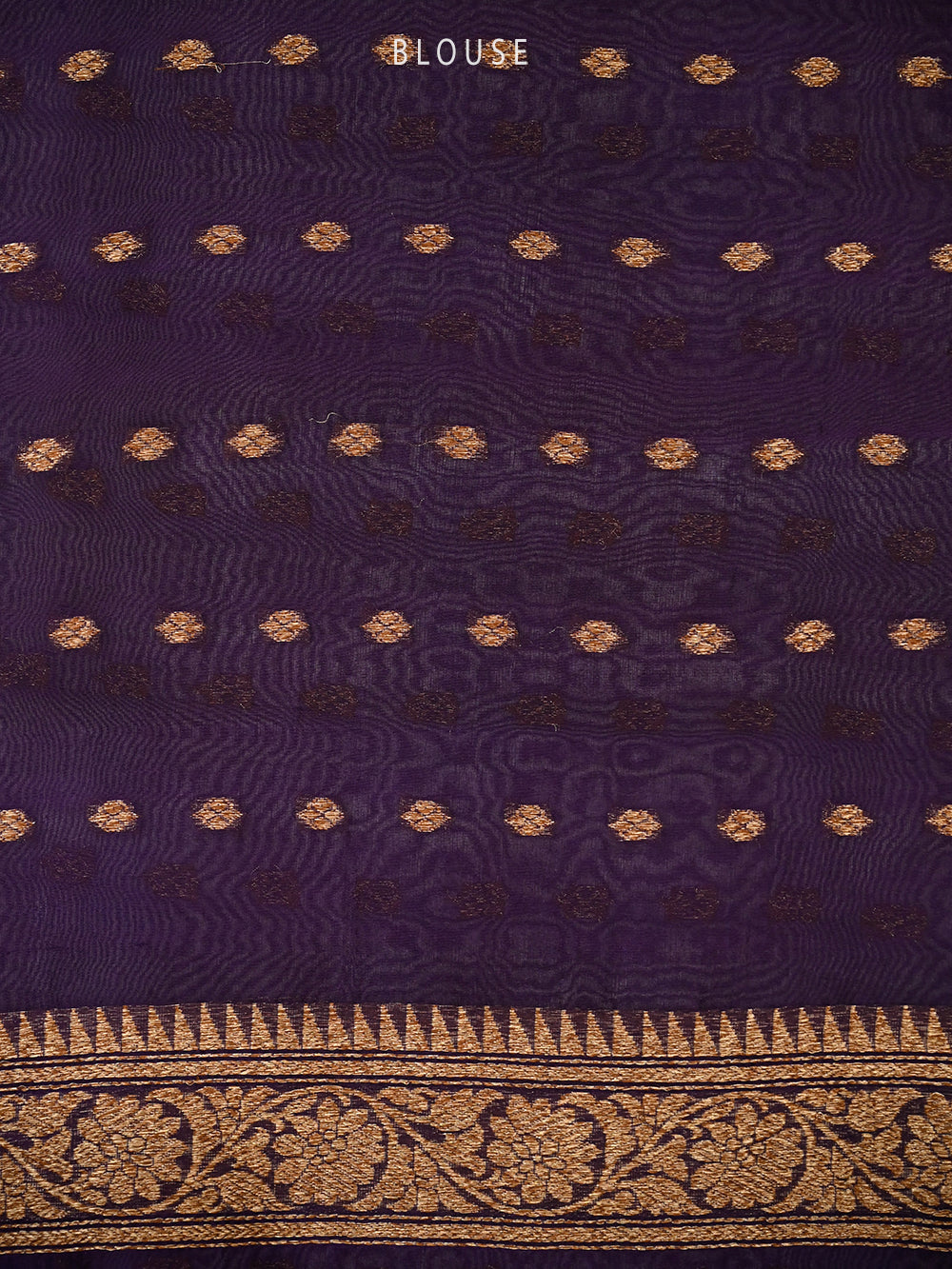 Cream Boota Organza Silk Handloom Banarasi Saree - Sacred Weaves