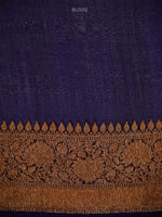 Red Organza Silk Handloom Banarasi Saree - Sacred Weaves