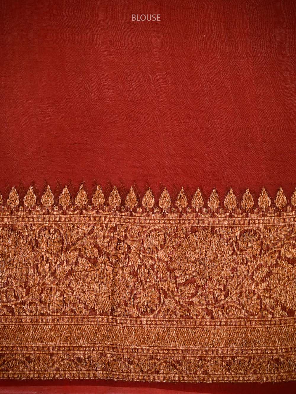 Bottle Green Organza Silk Handloom Banarasi Saree - Sacred Weaves