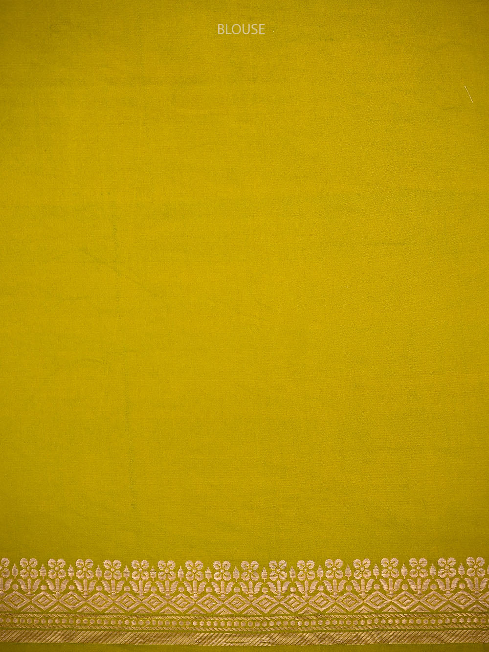 Lime Yellow Sona Roopa Zari Boota Satin Silk Handloom Banarasi Saree - Sacred Weaves