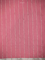 Pink Boota Satin Silk Handloom Banarasi Saree - Sacred Weaves