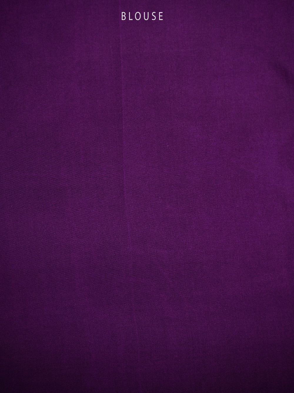 Purple Plain Silk Handloom Saree