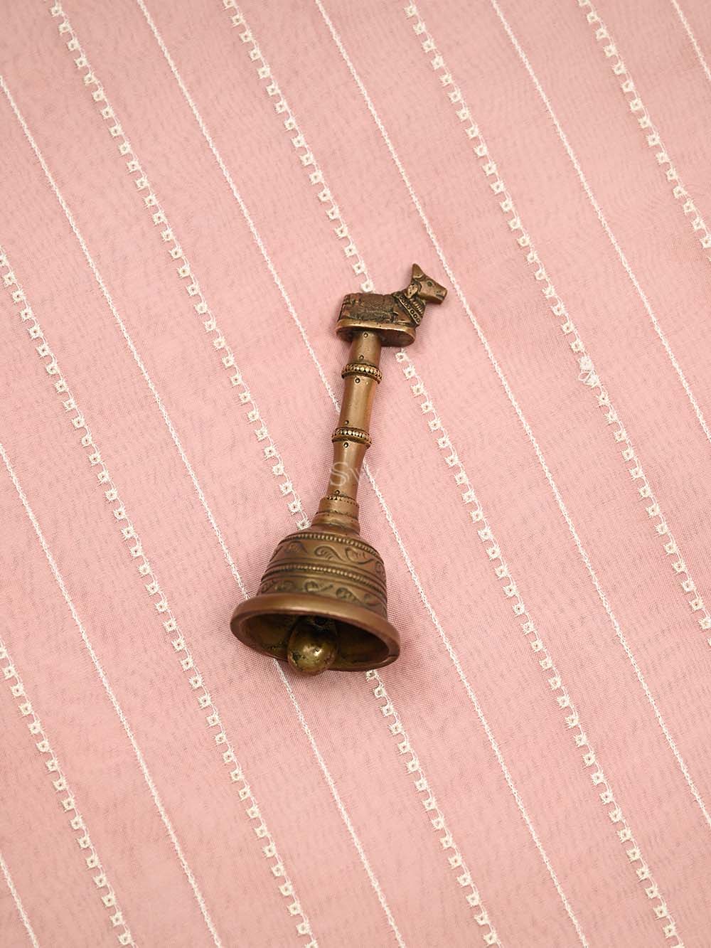 Pastel Pink Embroidery Organza Handloom Banarasi Suit - Gift Box - Sacred Weaves