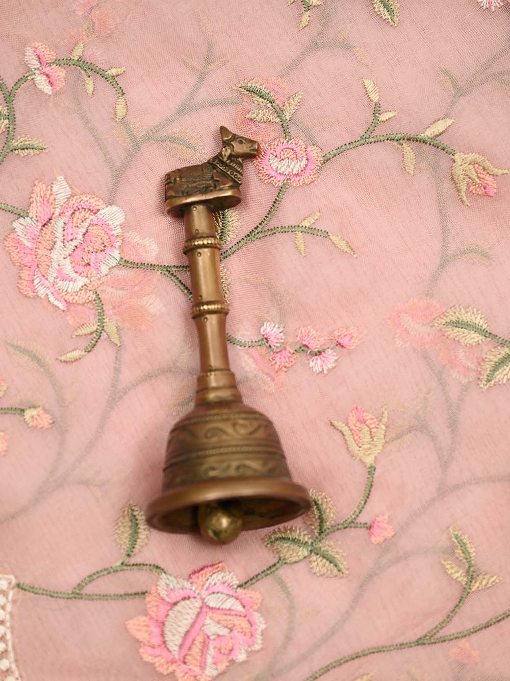Pastel Pink Embroidery Organza Handloom Banarasi Suit - Gift Box - Sacred Weaves