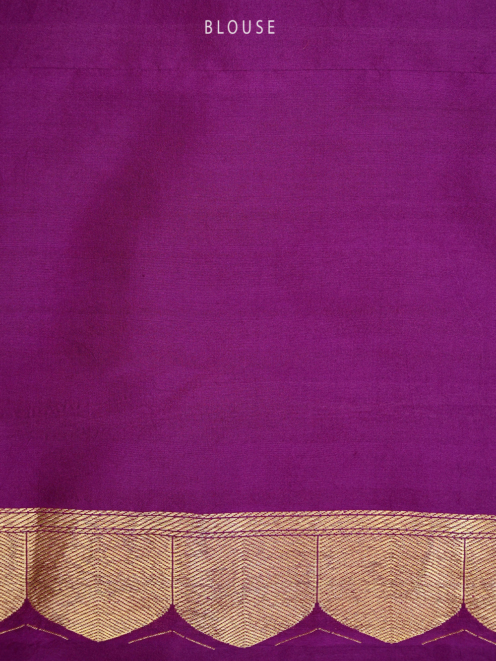 Purple Plain Katan Silk Handloom Banarasi Saree - Sacred Weaves