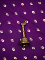 Purple Meenakari Khaddi Georgette Handloom Banarasi Suit - Sacred Weaves