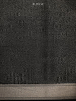 Black Katan Silk Handloom Banarasi Saree - Sacred Weaves