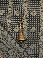Black Plain Cotton Silk Handloom Banarasi Suit - Sacred Weaves