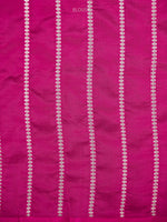 Magenta Boota Katan Silk Handloom Banarasi Saree - Sacred Weaves