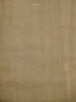 Beige Gold Tissue Brocade Handloom Banarasi Saree - Sacred Weaves
