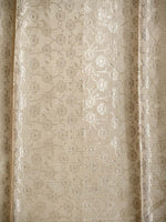 Beige Tissue Brocade Handloom Banarasi Saree - Sacred Weaves