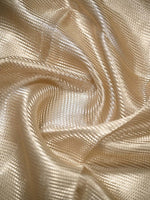 Beige Tissue Brocade Handloom Banarasi Saree - Sacred Weaves