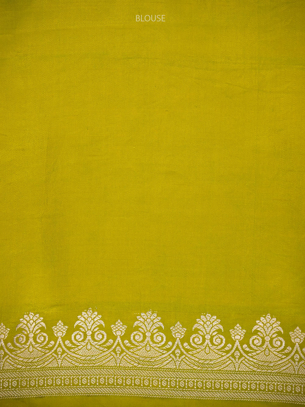 Lime Yellow Sona Roopa Boota Satin Silk Handloom Banarasi Saree - Sacred Weaves