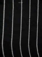 Black Boota Katan Silk Handloom Banarasi Saree - Sacred Weaves