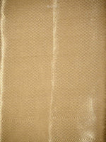 Beige Tissue Brocade Handloom Banarasi Saree - Sacred Weaves