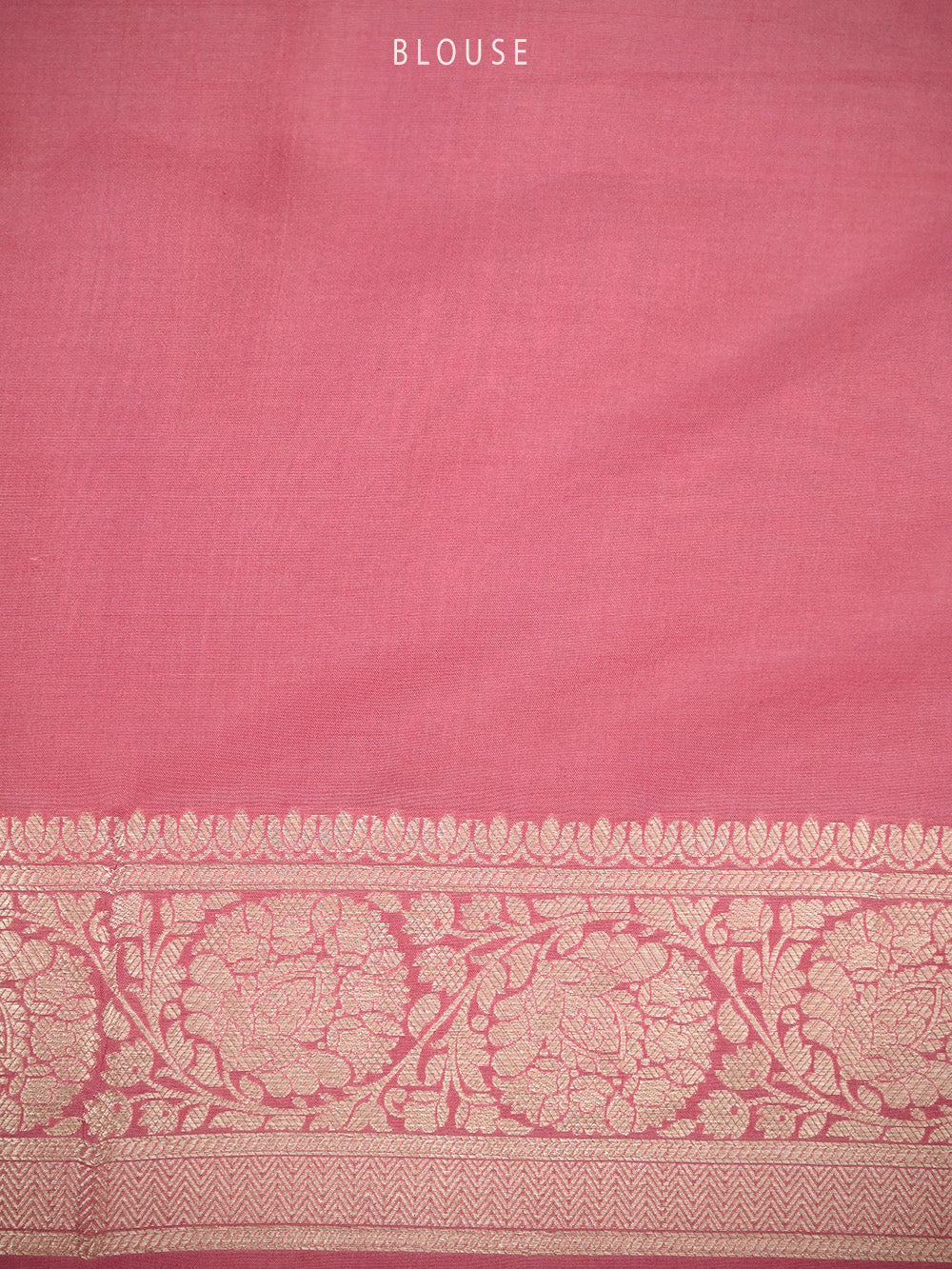 Pastel Pink Silk Brocade Handloom Banarasi Saree - Sacred Weaves