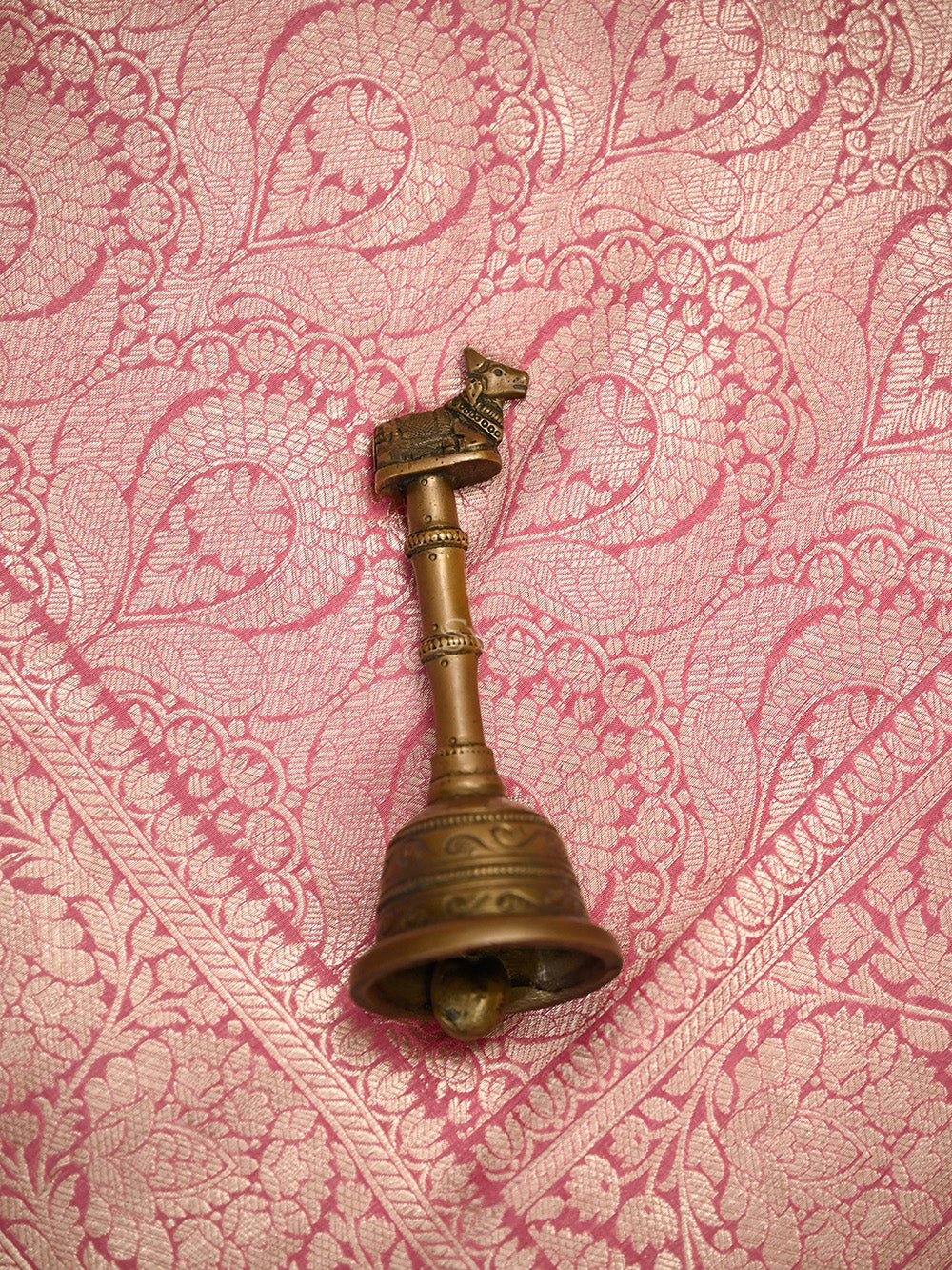 Pastel Pink Silk Brocade Handloom Banarasi Saree - Sacred Weaves